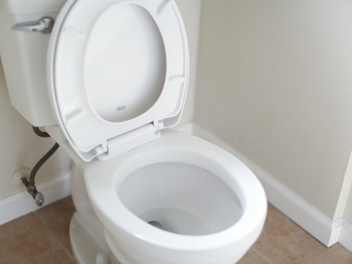 white ceramic toilet bowl with cover